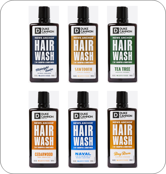 Duke Cannon's THICK News Anchor Hair Wash/Conditioner **CHOOSE a Bundle & SAVE**