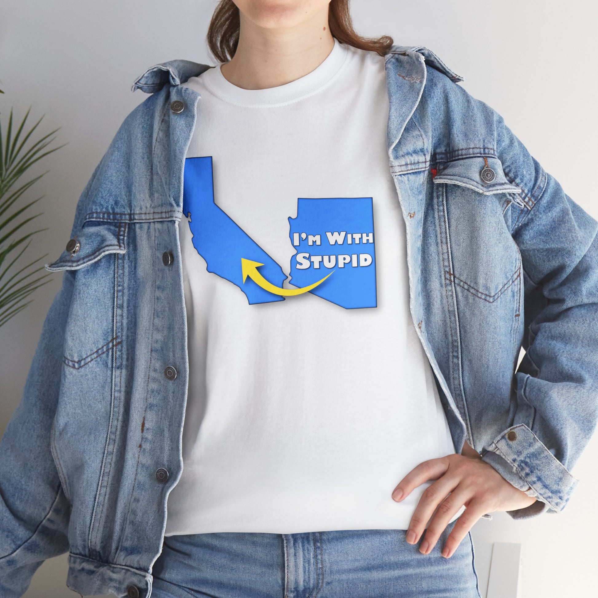 Custom-print, T-shirt, State, America