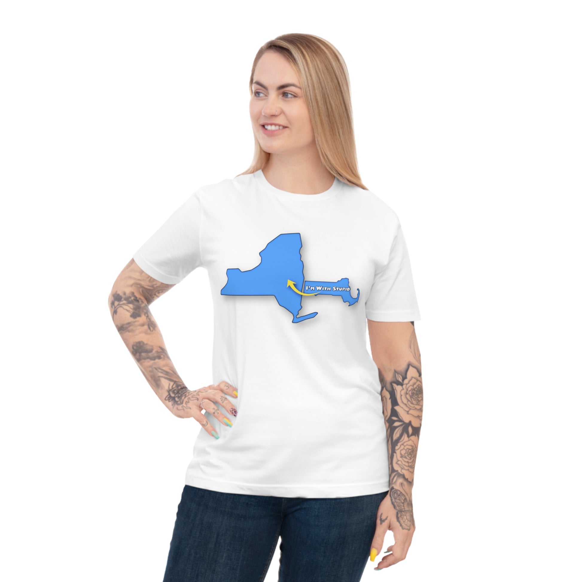 Custom-print, T-shirt, State