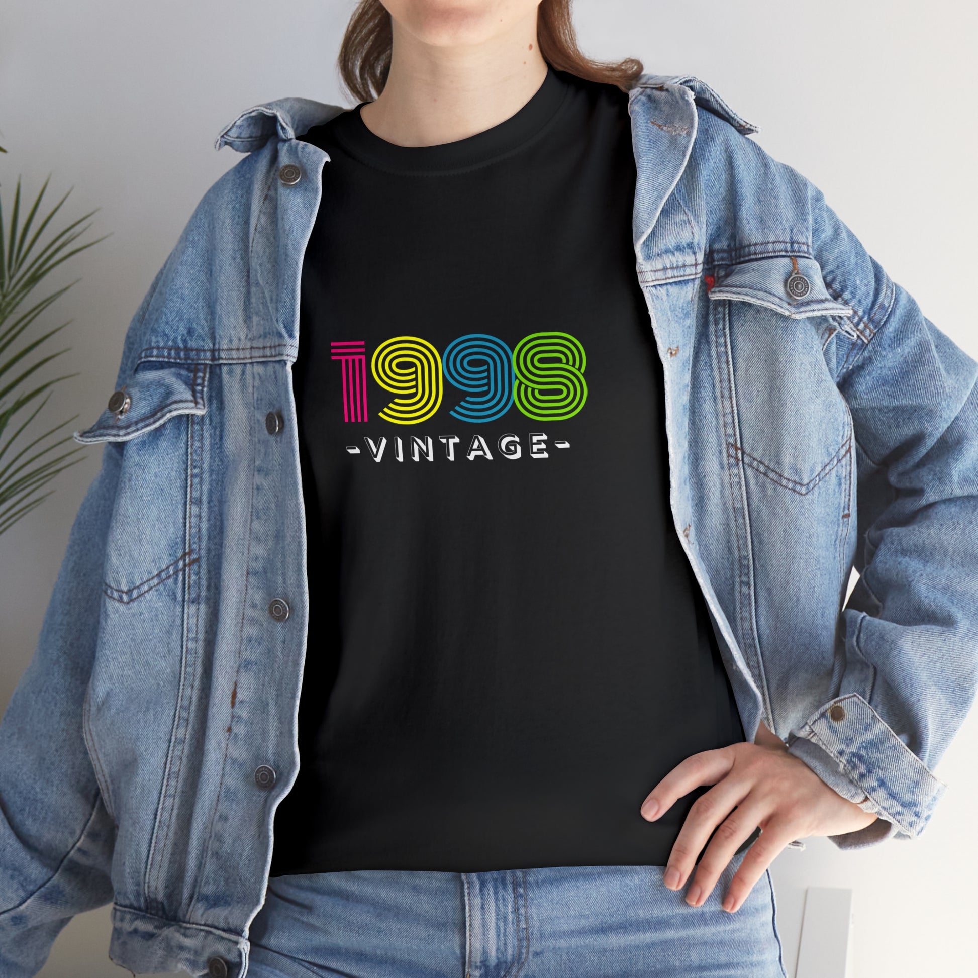 Custom-print, T-shirt, Year, Born, Vintage