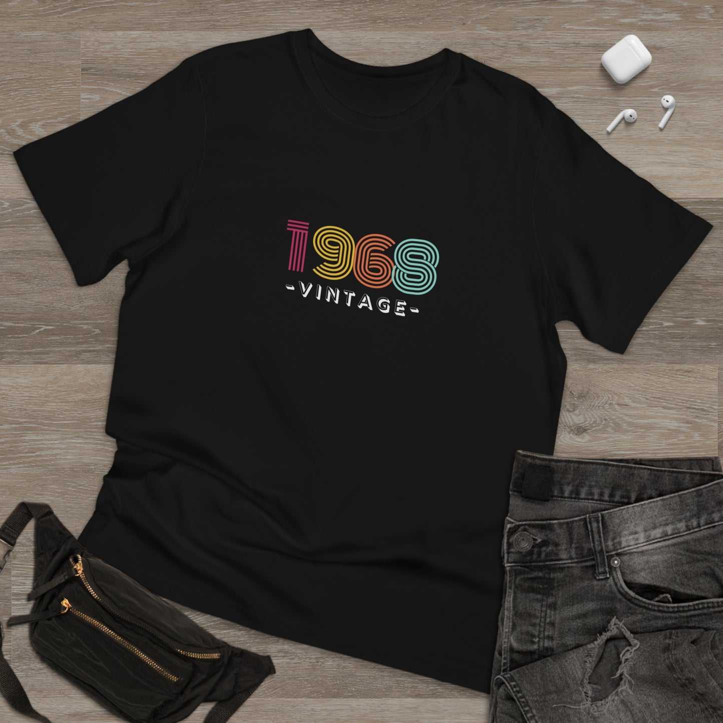 Custom-print, T-shirt, Year, Born, Vintage