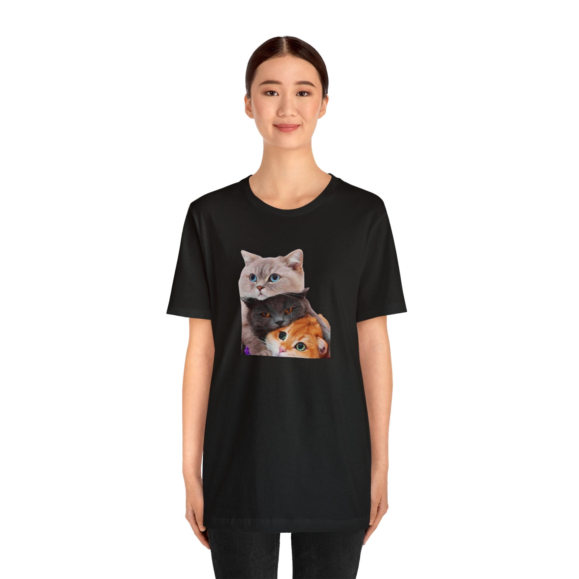 Custom-print, T-shirt, Cat, Kitten