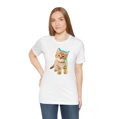 Custom-print, T-shirt, Cat, Kitten