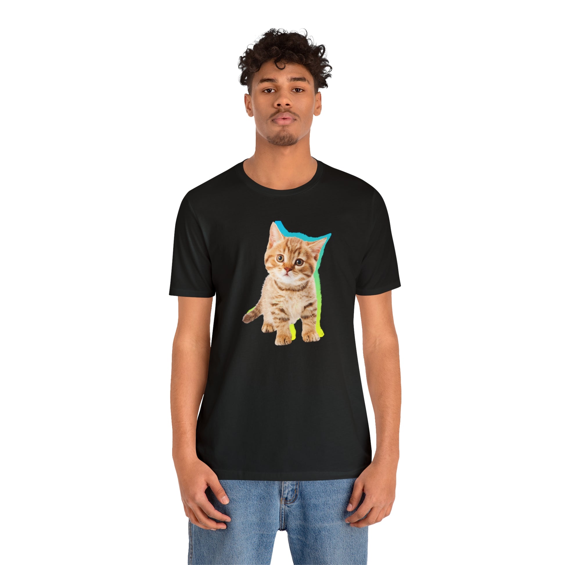 Custom-print, T-shirt, Cat, Kitten