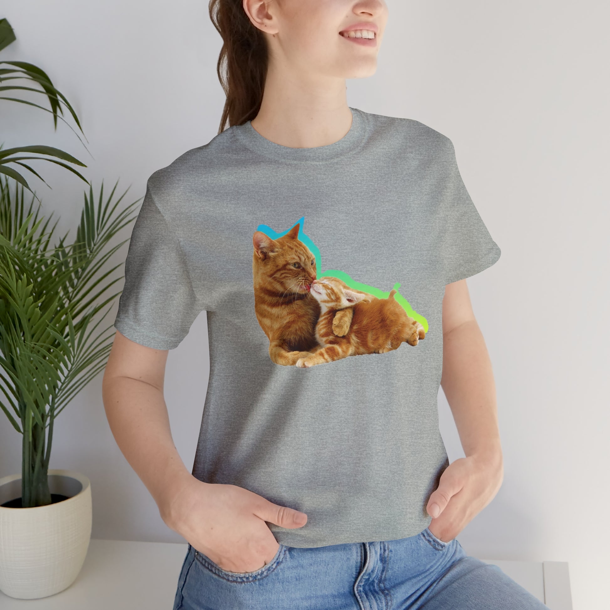 Custom-print, T-shirt, Cat, Kitten