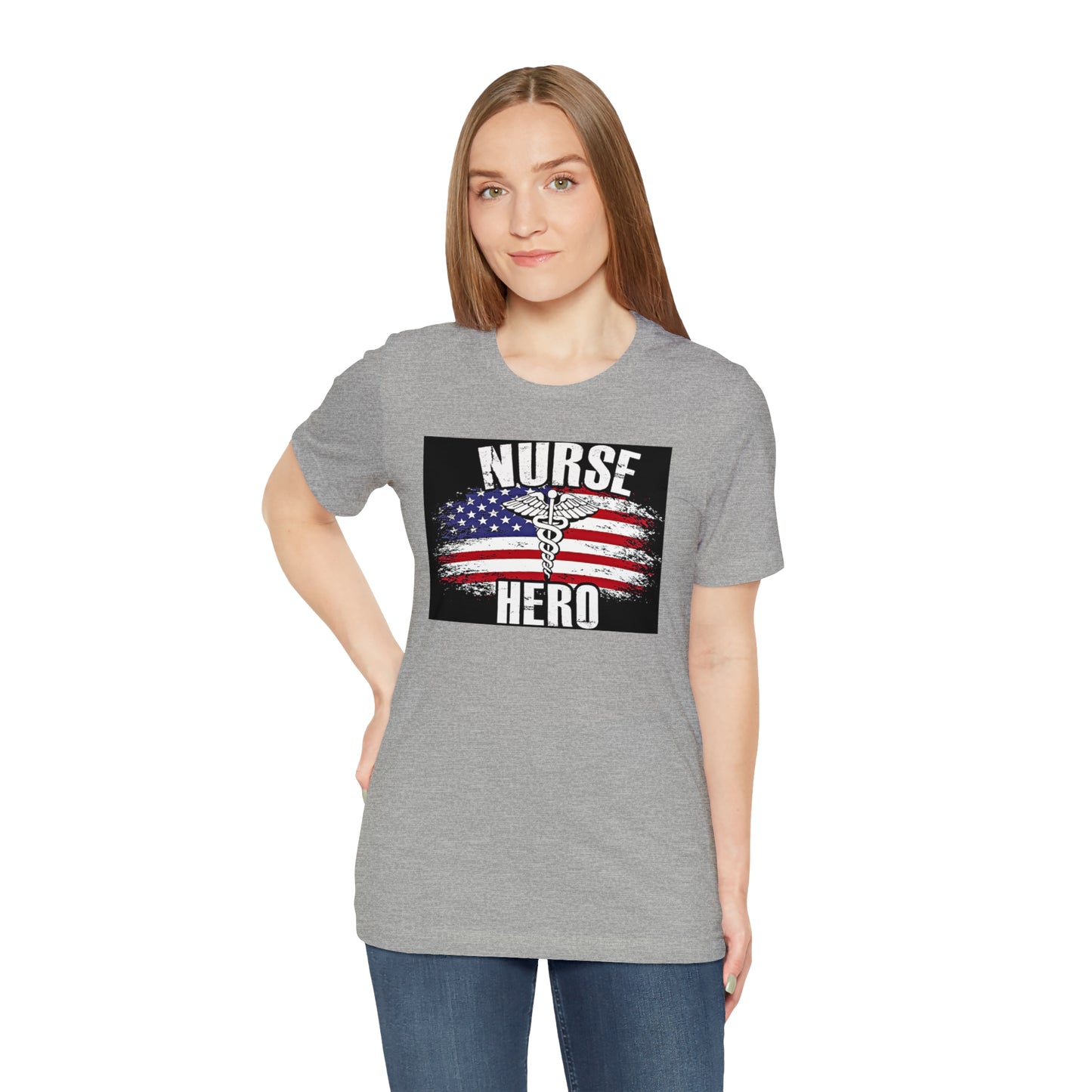 Custom-print, T-shirt, Hero, Nurse