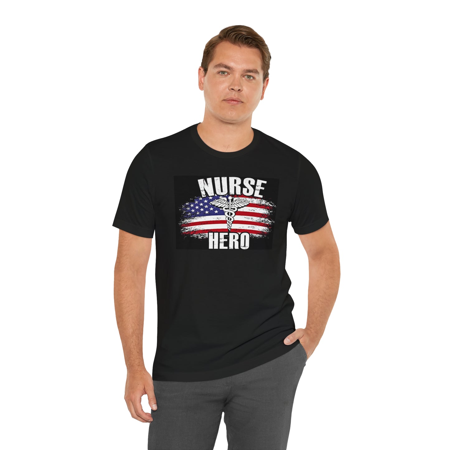 Custom-print, T-shirt, Hero, Nurse