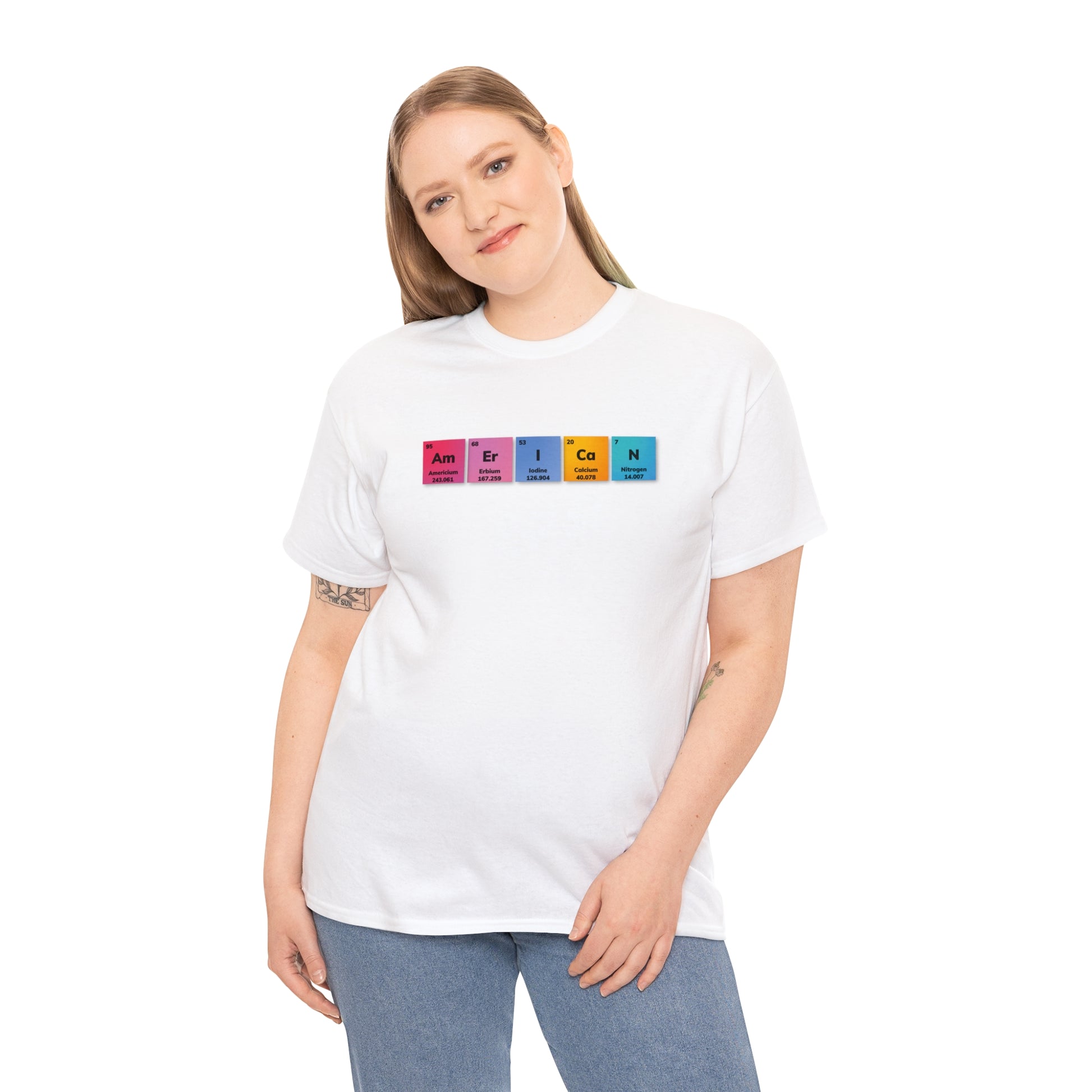 Custom-print, T-shirt, Periodic Table