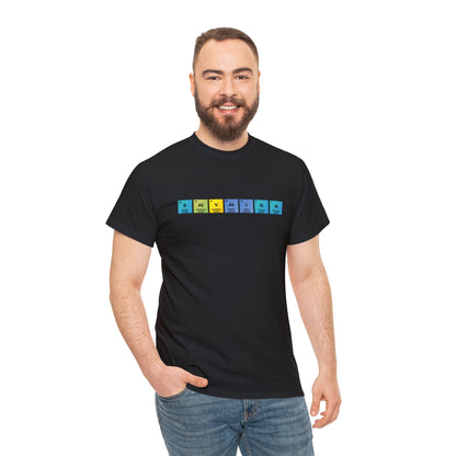 Custom-print, T-shirt, Periodic Table