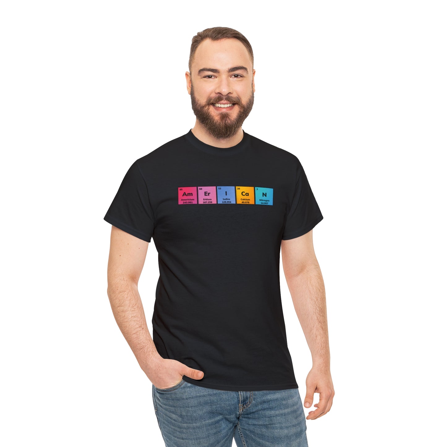 Custom-print, T-shirt, Periodic Table