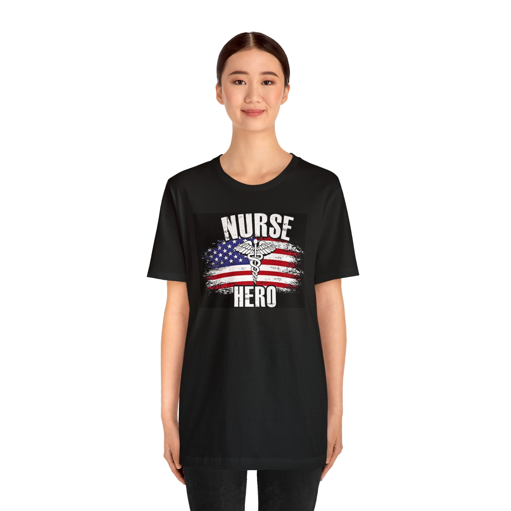 Custom-print, T-shirt, Hero, Nurse