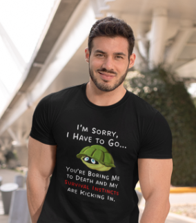 Custom-print, T-shirt, Funny, Sarcasm