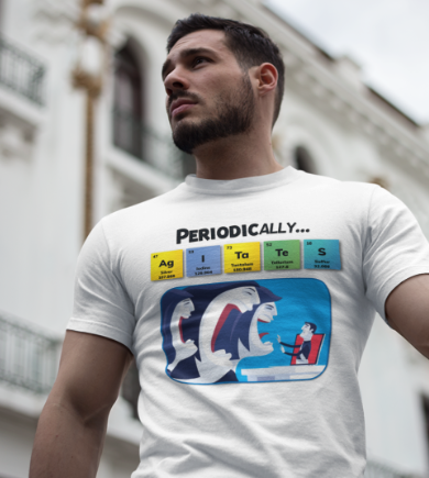 Custom-print, T-shirt, Funny, Periodic Table