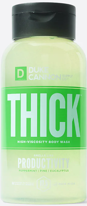 Duke Cannon's THICK High Viscosity Body Wash