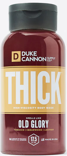 Duke Cannon's THICK High Viscosity Body Wash