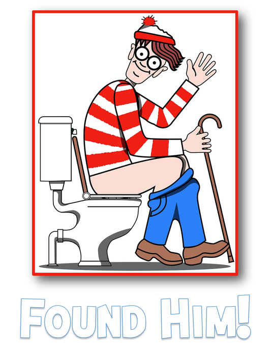 Custom-print, T-shirt, Where's Waldo